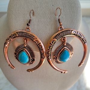 Squash Blossom Earrings💙